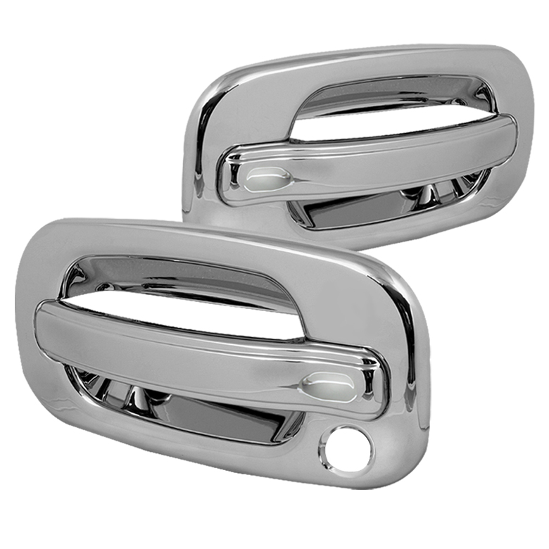 Chevy Silverado 99-06 2Dr / GMC Sierra 99-06 2Dr Door Handle No PSKH - Chrome