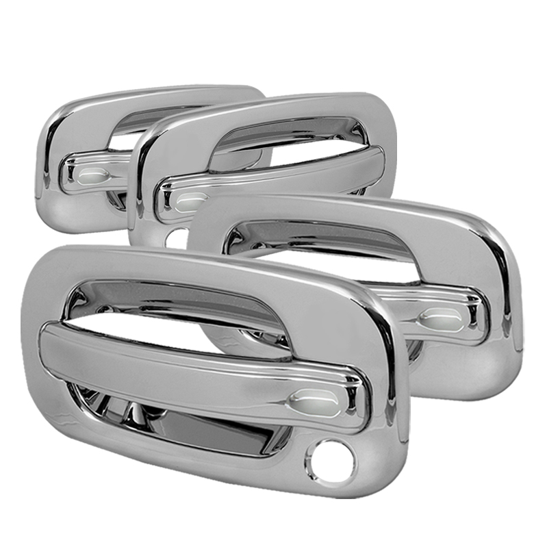 Chevy Silverado 99-06 4Dr / Chevy Avalanche 99-06 4Dr / Chevy Tahoe 00-06 4Dr / GMC Sierra 99-06 4Dr / GMC Yukon 00-06 4Dr Door Handle w/PSKH - Chrome