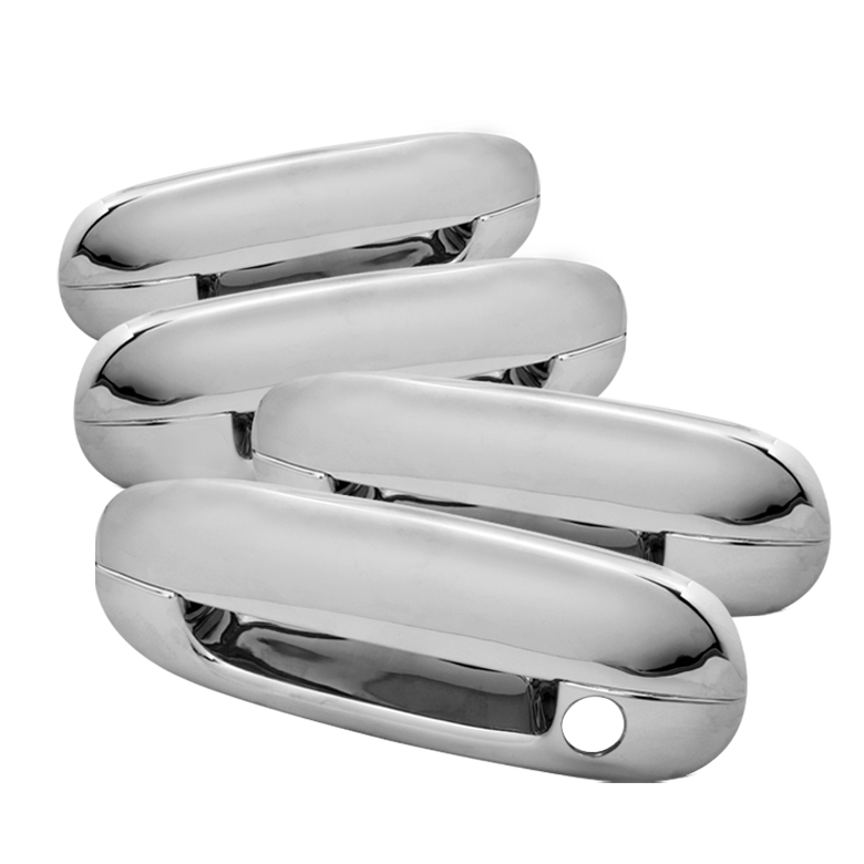 Chevy TrailBlazer 02-09 4Dr / Cadillac DTS 06-10 / Cadillac CTS 03-07 / Cadillac Deville 00-05 / Isuzu Ascender 03-08 / Buick Rainier 04-07 / GMC Envoy 02-08 Door Handle No PSKH - Chrome