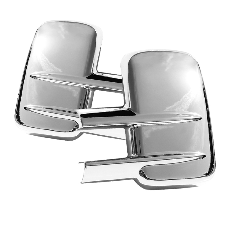 Chevy Silverado HD 07-13 / GMC Sierra HD 07-13 Mirror Cover w/o Signal hole - Chrome