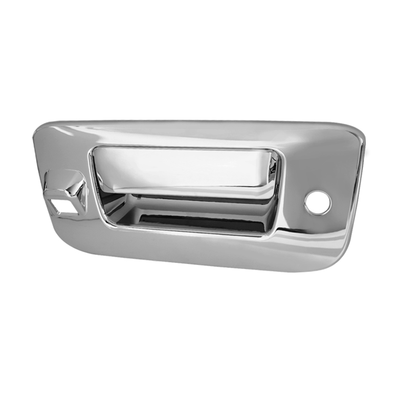 Chevy Silverado 07-13 / GMC Sierra 07-13 Tailgate Handle Cover with Camera Hole - Chrome