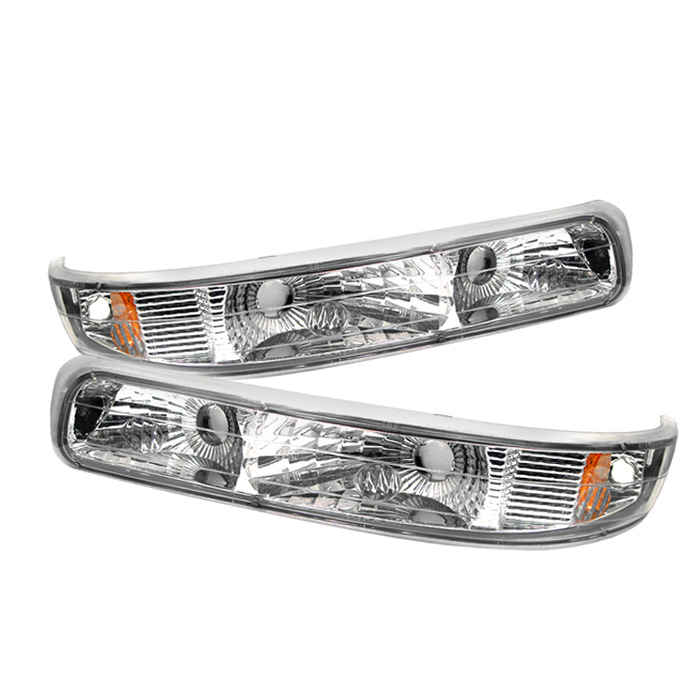 Chevy Silverado 99-02 Amber Bumper Lights - Euro