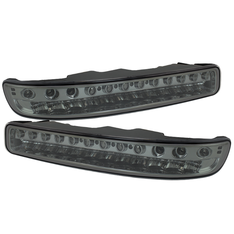 GMC Sierra 99-06 Yukon 00-06 (don?t fit Denali) Full LED Bumper Lights - Smoke