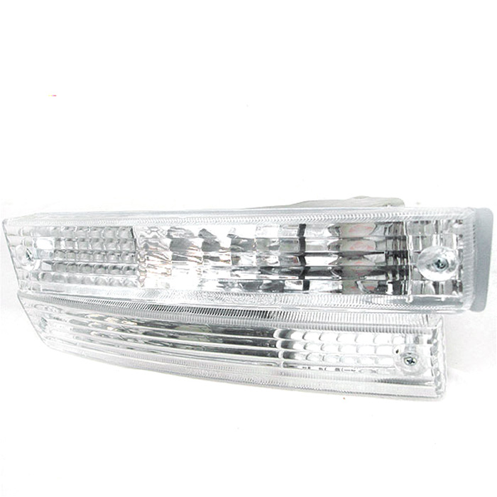 Honda Civic 90-91 4Dr only Bumper Lights - Clear