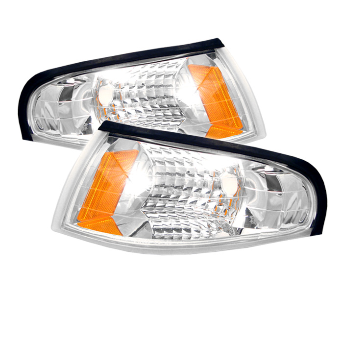 Ford Mustang 94-98 Amber Corner Lights - Euro