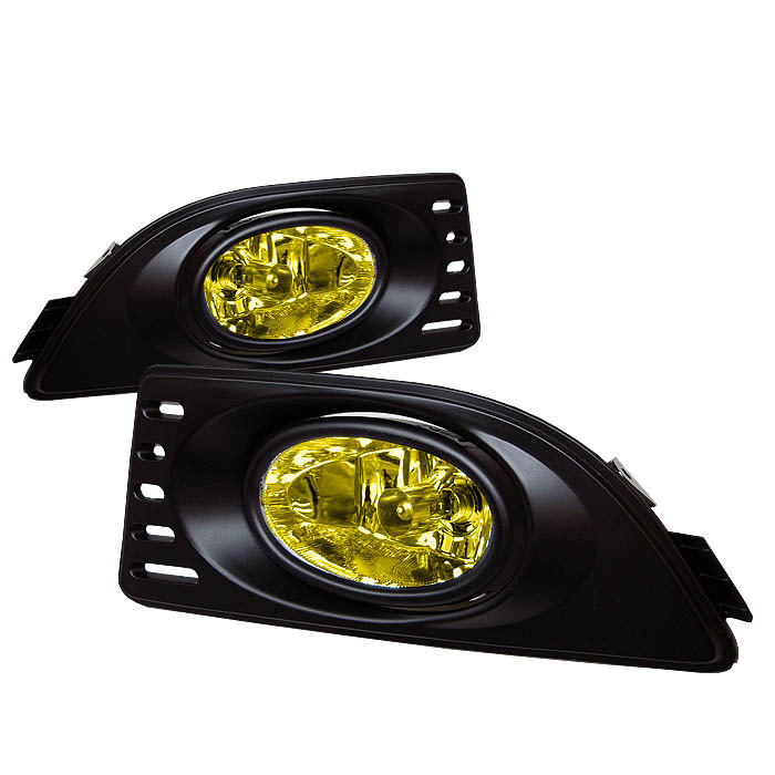 Acura RSX 05-07 OEM Fog Lights - Yellow