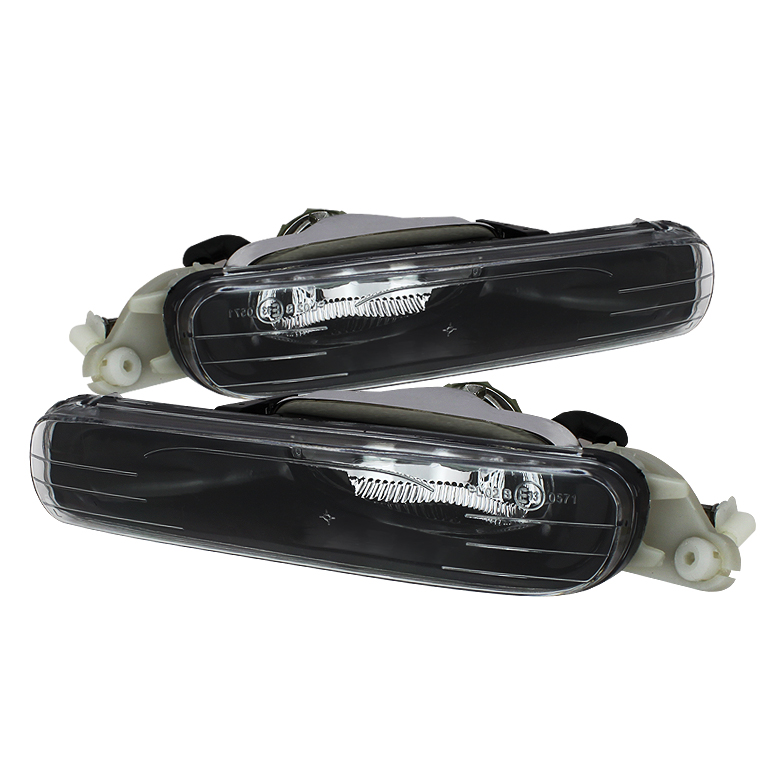 BMW E46 3-Series 99-01 4Dr Fog Lights (No Switch) - Black