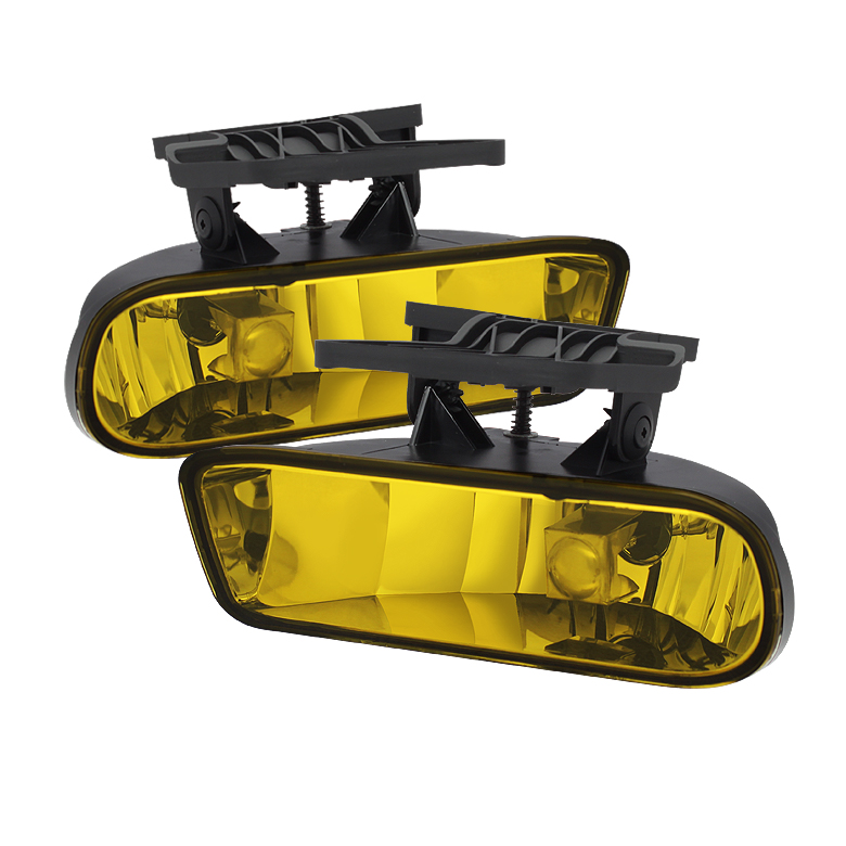 GMC Sierra 1500/2500 99-02 / Sierra 1500HD/2500HD/3500/C3 01-02 / GMC Yukon 00-06 OEM Fog Lights (No Switch) - Yellow