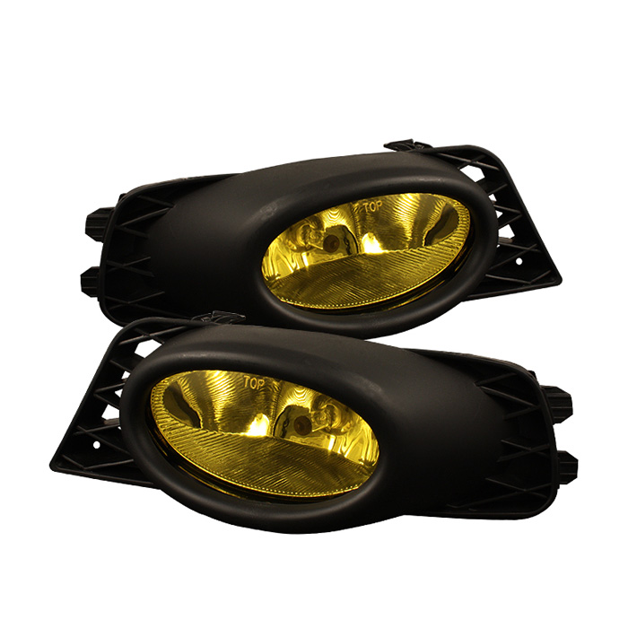 Honda Civic 09-11 4Dr OEM Fog Lights - Yellow