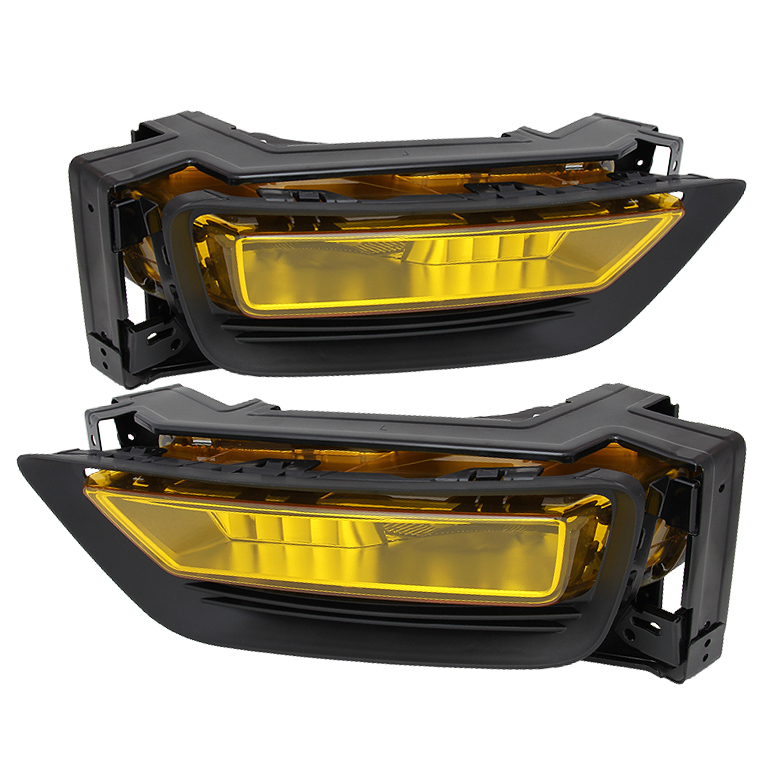 Honda Accord 2013+ 4Dr OEM Fog Lights - Yellow