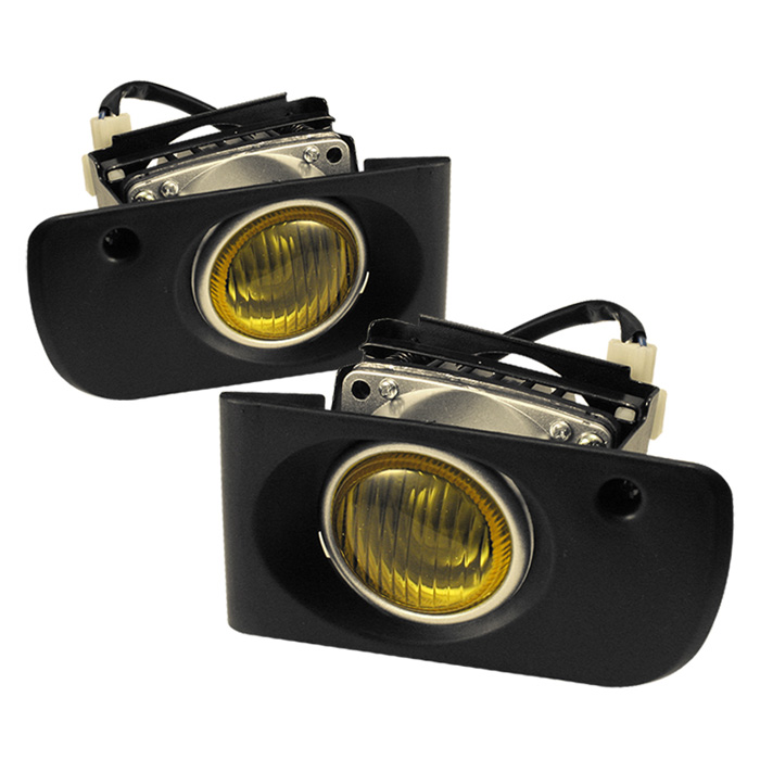 Honda Civic 92-95 4Dr OEM Fog Lights - Yellow