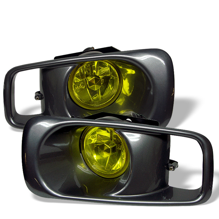 Honda Civic 99-00 OEM Fog Lights - Yellow