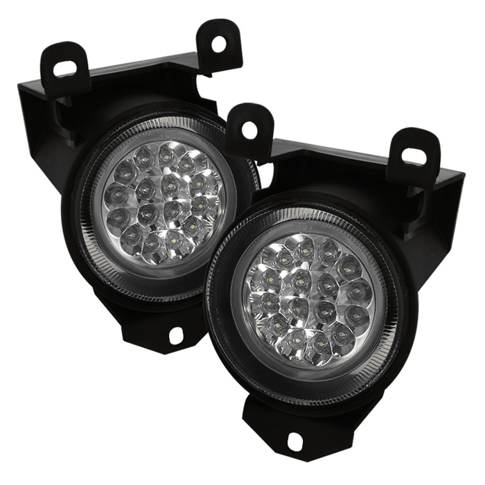 GMC Yukon Denali 99-06 (Not Fit XL/SLT) / Sierra Denali 02-06 / GMC Sierra C3 03-06 / Pontiac Bonneville SSE SSEI 96-99 LED Fog Lights - Clear