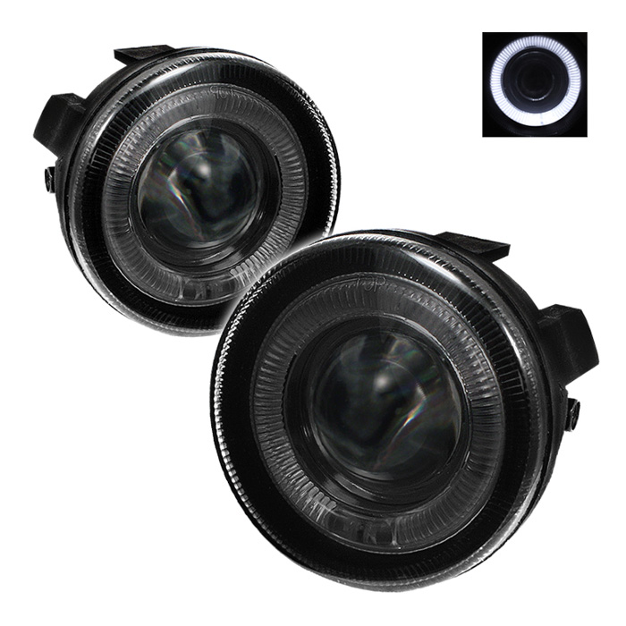 Dodge Dakota 01-04 / Dodge Durango 01-03 Halo Projector Fog Lights - Smoke