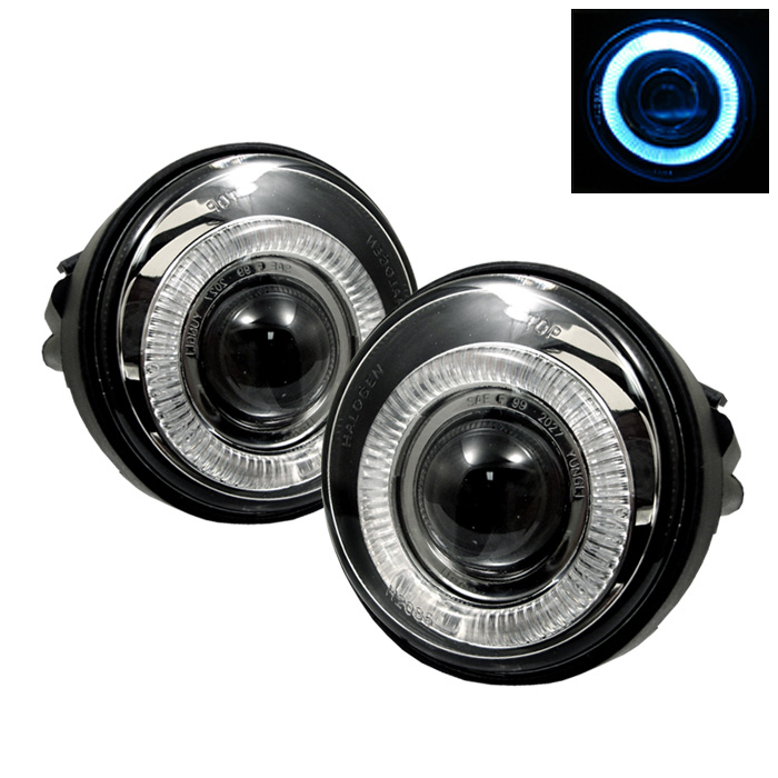 Dodge Neon 03-05 Halo Projector Fog Lights - Clear