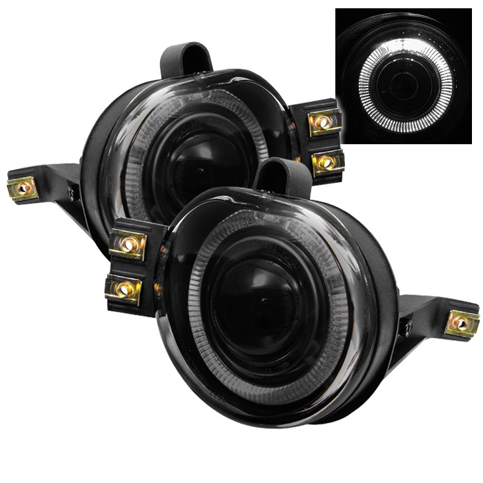 DODGE RAM 1500 2002-2005/DODGE RAM 2500/3500 2003-2006 Halo Projector Fog Lights - Smoke