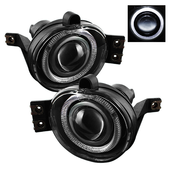 DODGE RAM 1500 2002-2005/DODGE RAM 2500/3500 2003-2006 Halo Projector Fog Lights - Clear