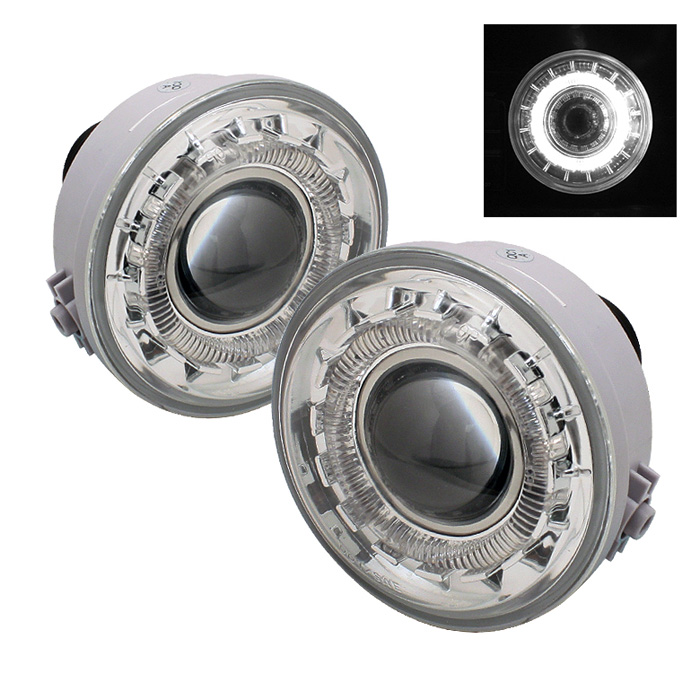 Ford F150 06-10 ( Manu.Date Aug 2005 to June 2010 ) / Lincoln Mark LT 06-08 Halo Projector Fog Lights - Clear