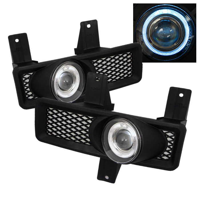 Ford F150 97-98 / F150 Heritage 97-98 / F250 LD 97-98 / Expedition 97-98 Halo Projector Fog Lights - Clear