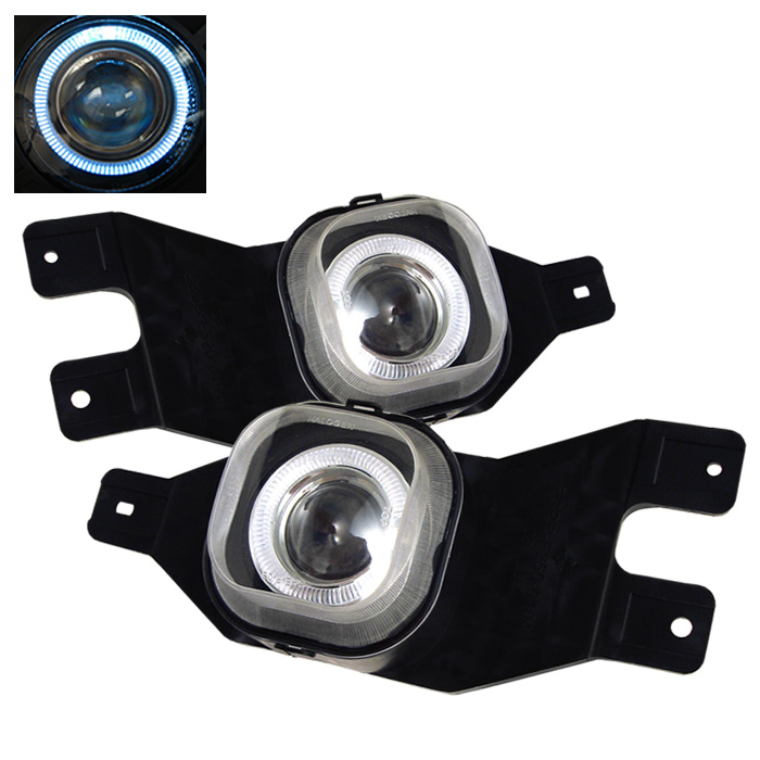 Ford F250/F350 99-04 / Ford Excursion 00-05 Halo Projector Fog Lights - Clear