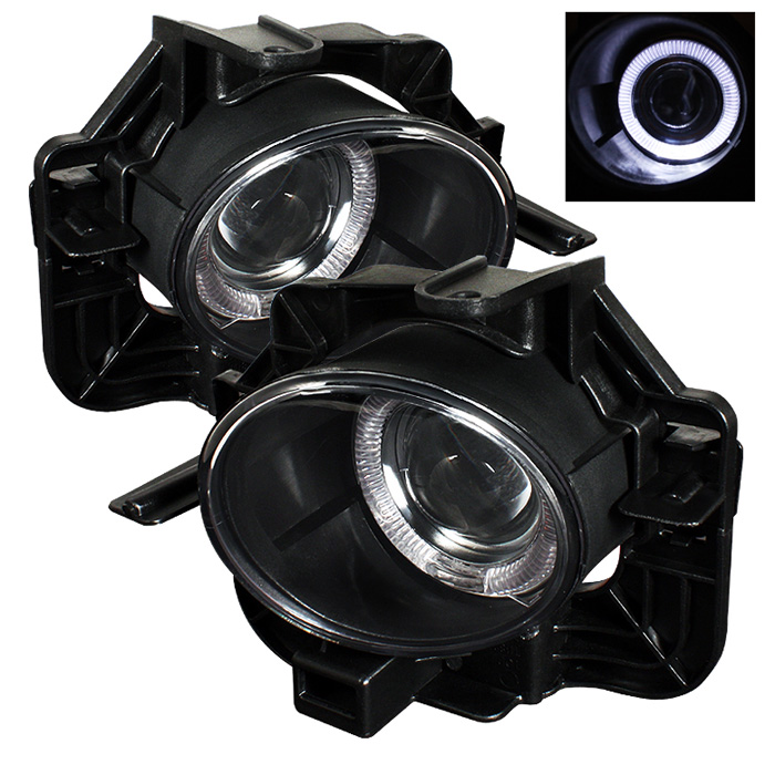 Nissan Altima 07-12 4Dr (don?t fit 10-12 S-Model) Halo Projector Fog Lights - Clear