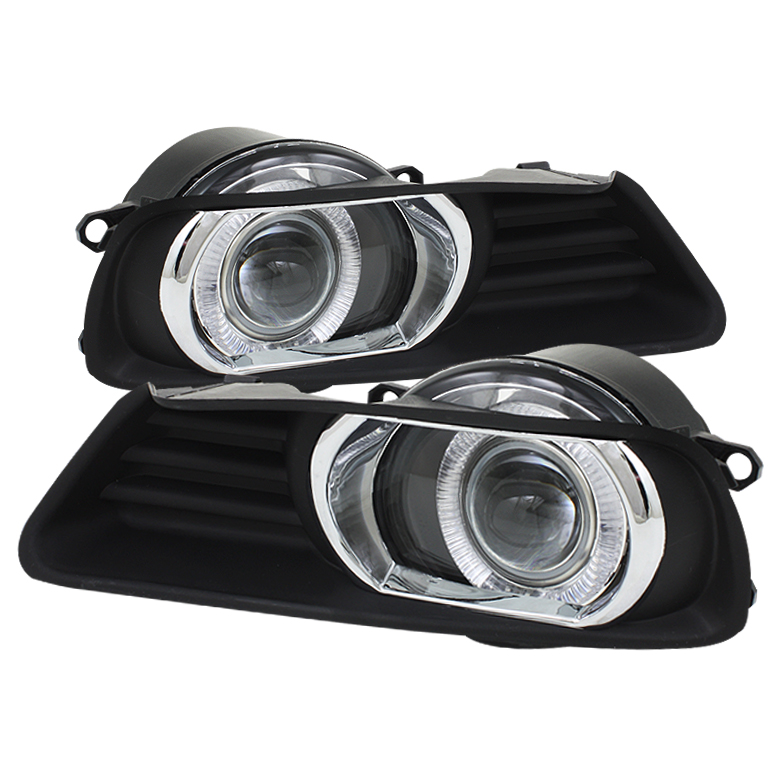 Toyota Camry 07-09 Halo Projector Fog Lights - Clear