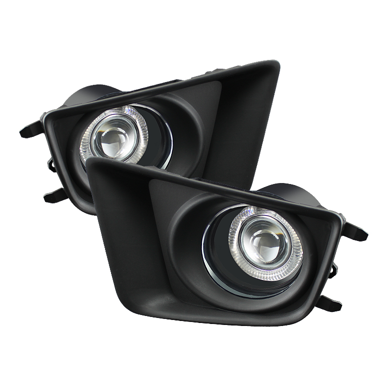 Toyota Tacoma 12-14 Halo Projector Fog Lights - Clear