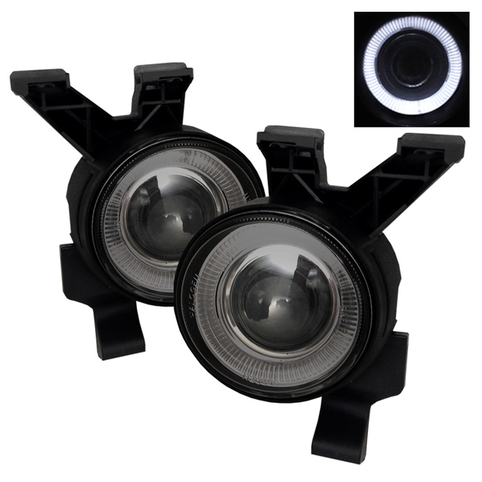 Volkswagen Beetle 98-00 Halo Projector Fog Lights - Smoke