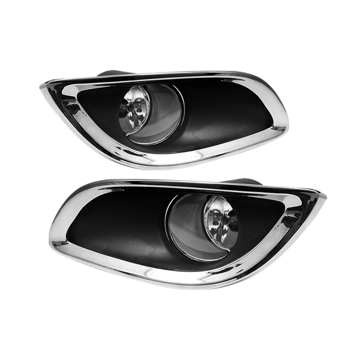 Toyota Yaris 09-11 3DR OEM Fog Lights - Clear