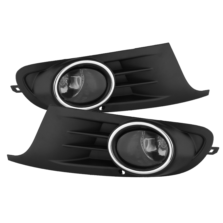 Volkswagen Golf TDI TSI/Jetta Sportwagen 2010-2013 (Standard Golf Bumper Only. Do Not Fit GDI / GTI ) OEM Style Fog Lights - Smoked