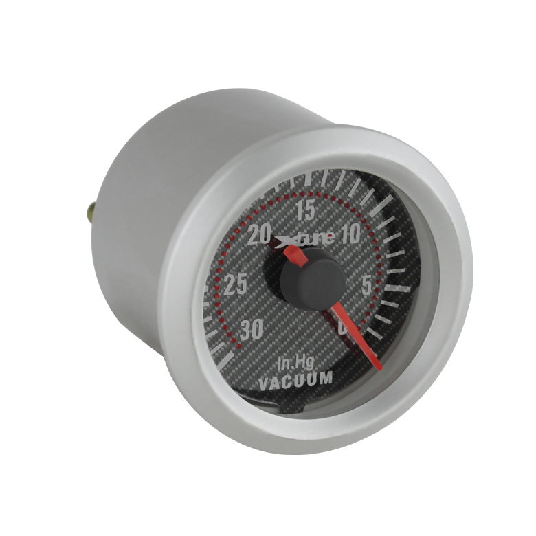 Xtune Vacuum Gauge 52MM - Carbon