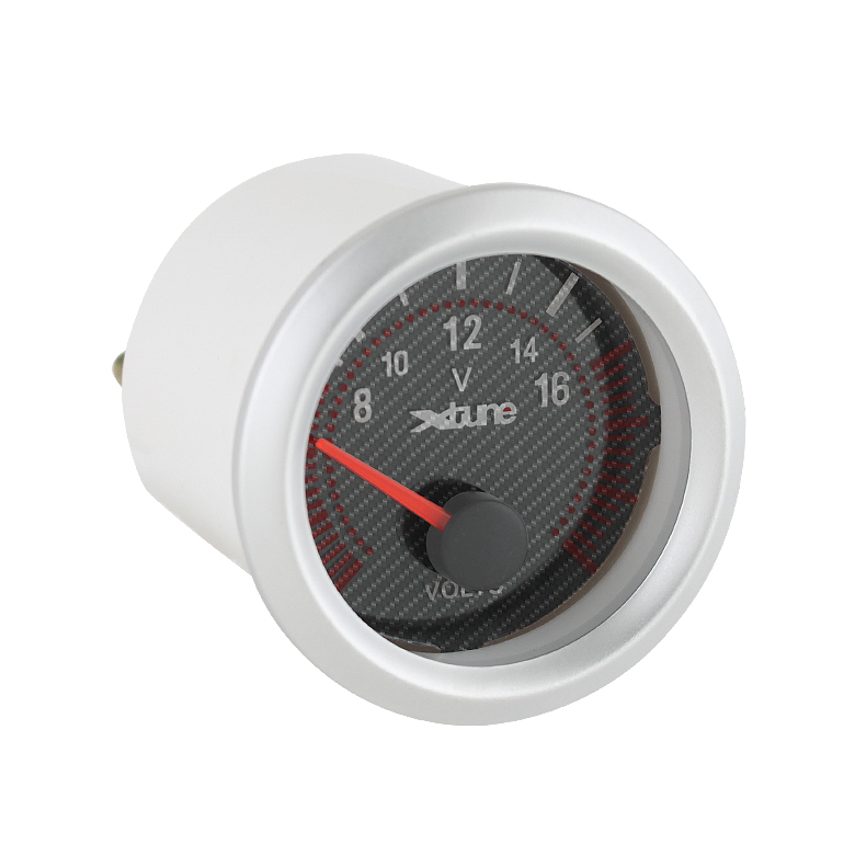 Xtune Volts Gauge 52MM - Carbon