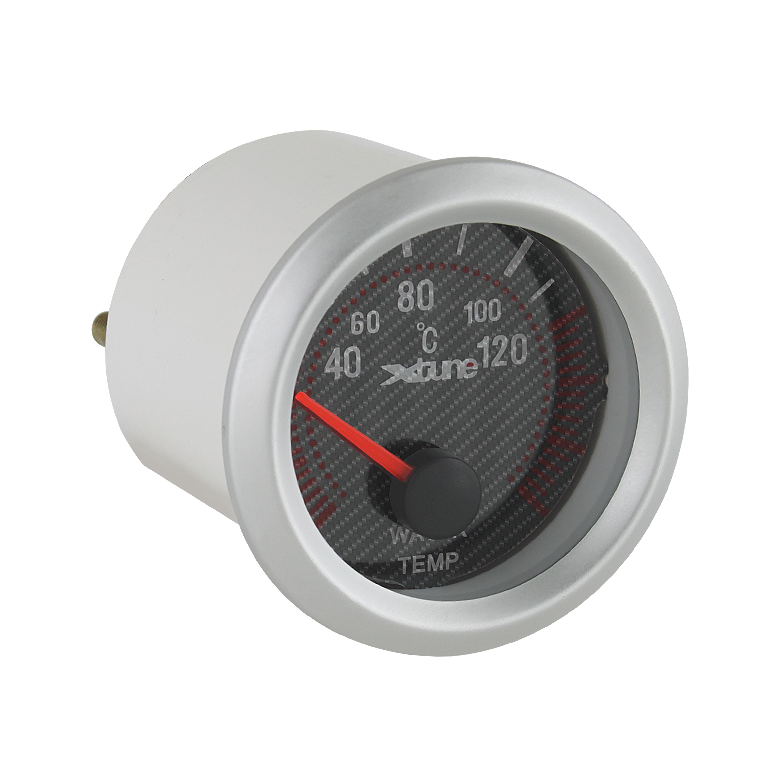 Xtune Water Temp Gauge 52MM - Carbon