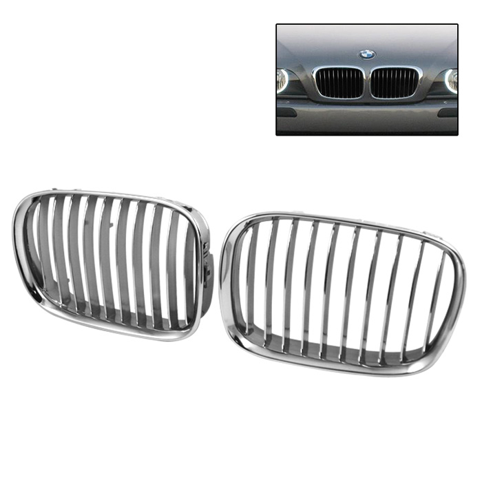 BMW 5 Series E39 97-03 Front Grille - Chrome