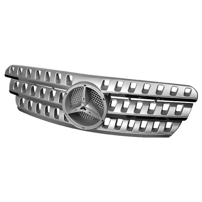 Mercedes Benz M-Class W163 98-05 Front Grille - Silver