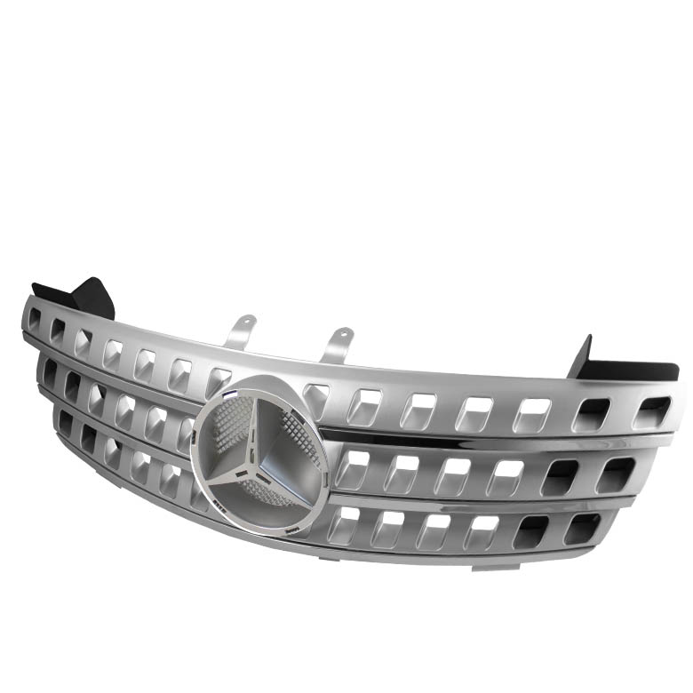 Mercedes Benz M-Class W164 06-09 Front Grille - Chrome