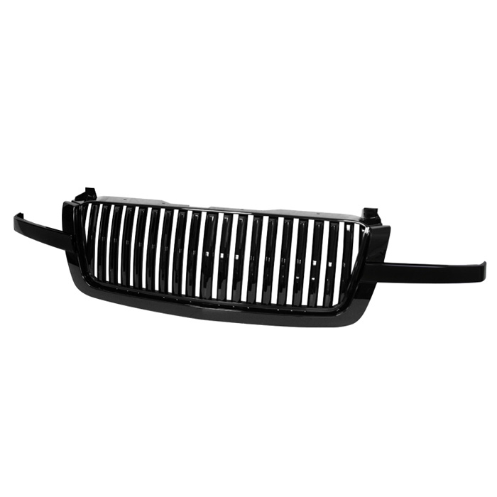 Chevy Silverado 03-06 3 PCS Front Grille - Black