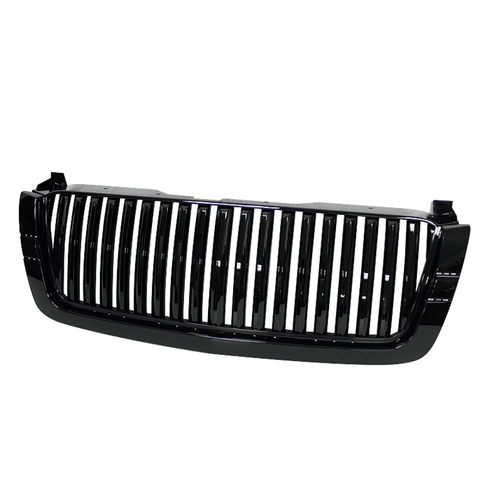 Chevy Silverado 03-06 Center Only ( Require HD-YD-CS03-1PC Headlight ) Front Grille - Black