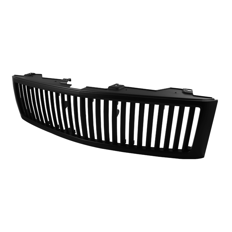 Chevy Silverado 07-13 Vertical Front Grille - Black