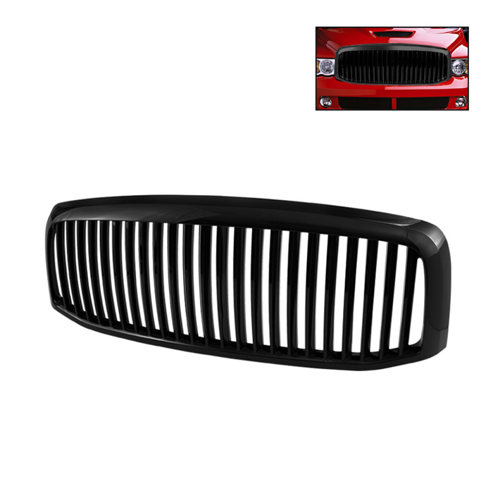 Dodge Ram 06-08 Front Grille - Black