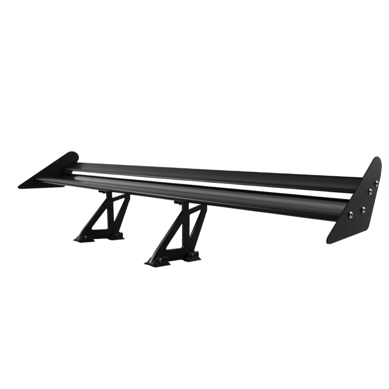 Type I 52 Inch Double Deck GT Wing Aluminum - Black