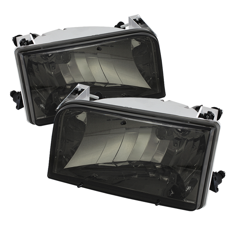 Ford F150/Bronco 92-96 Crystal Headlights - Smoke