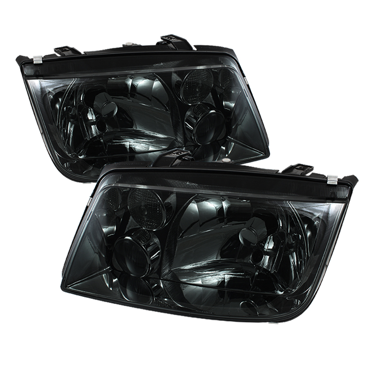 Volkswagen Jetta 99-05 Crystal Headlights - Smoke