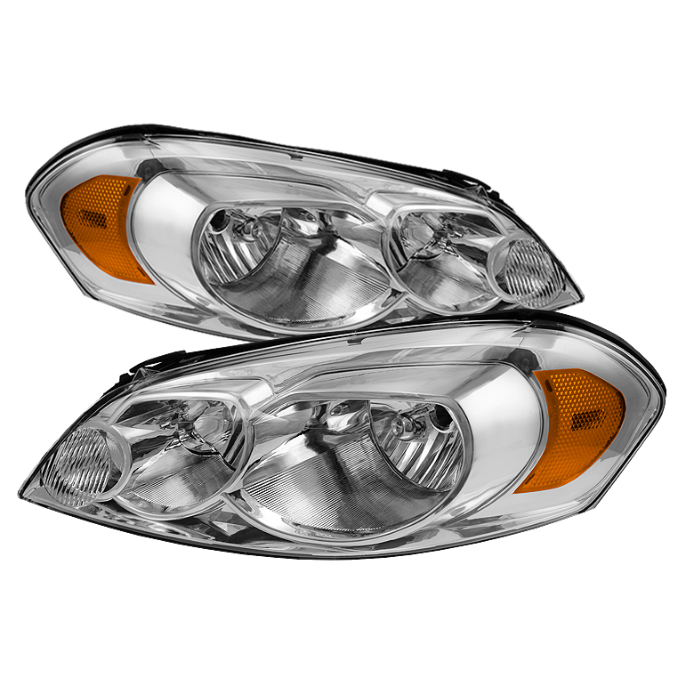 Chevy Impala 06-12 / Monte Carlo 06-07 Crystal Headlights - Chrome