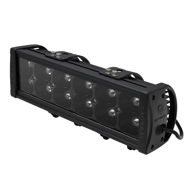 10 Inch 12pcs 3W LED 36W (SPOT) LED Bar - Black