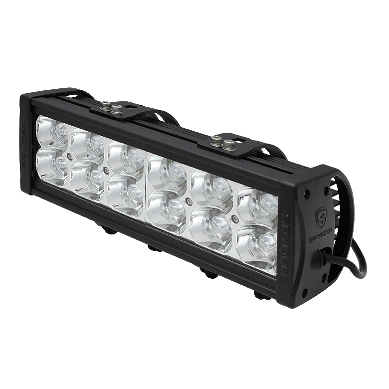 10 Inch 12pcs 3W LED 36W (SPOT) LED Bar - Chrome