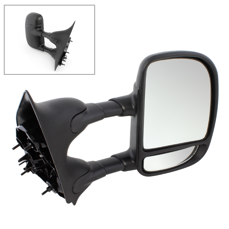 Ford SuperDuty 02-07 Manual Extendable - Manual Adjust Mirror - Right