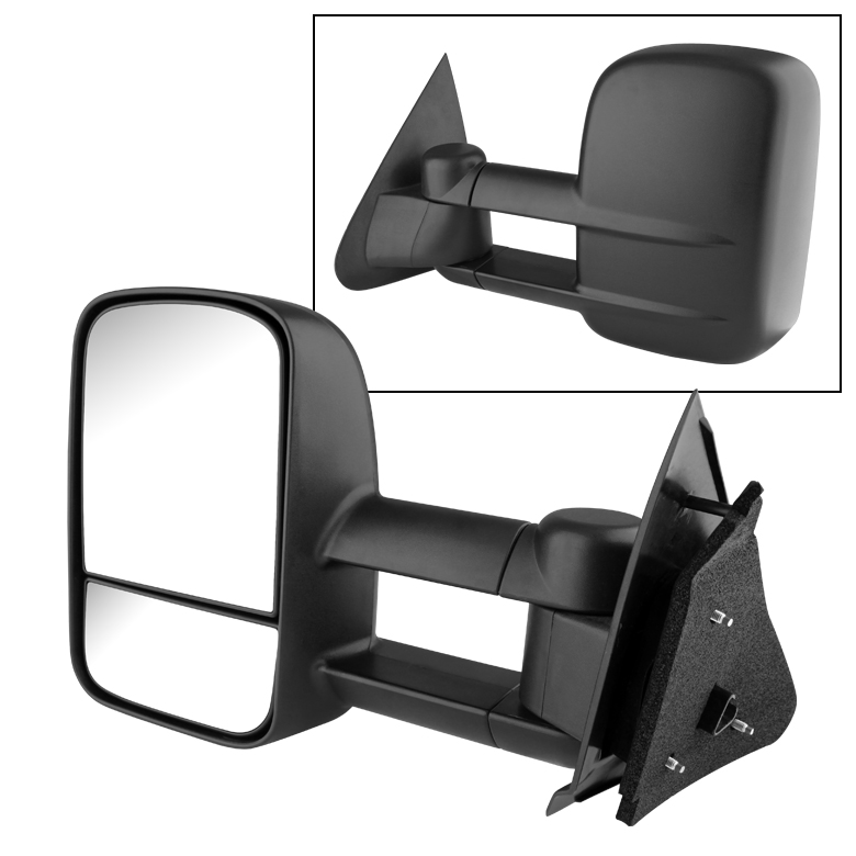 Ford F150/250 97-03 Manual Extendable - POWER Heated Adjust Mirror - LEFT