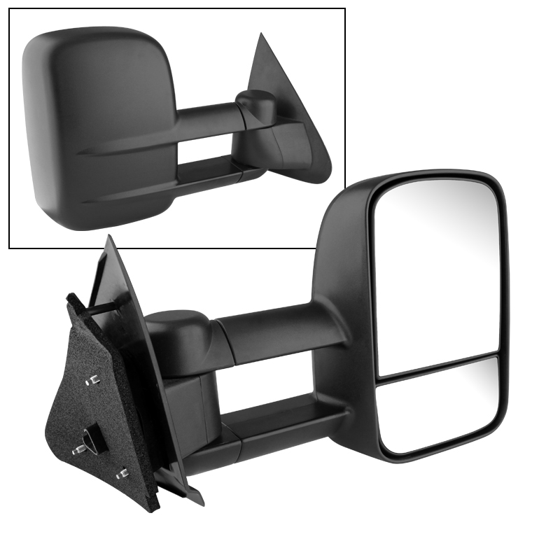 Ford F150/250 97-03 Manual Extendable - POWER Heated Adjust Mirror- RIGHT