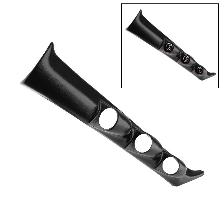 Honda Civic 96-00 3 Hole A-Pillar Gauge Pod